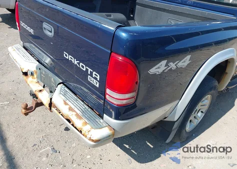 2003 Dodge Dakota Quad Slt из США, поврежденный, VIN 1D7HG48N33S184726